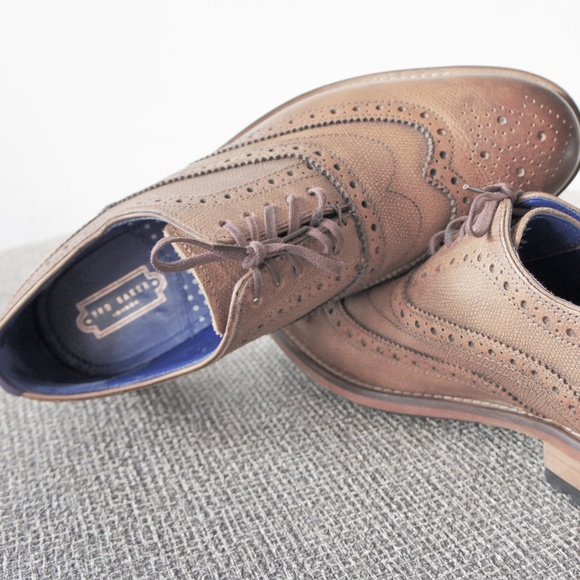 Ted Baker Guri Wing Tip Brogues 
